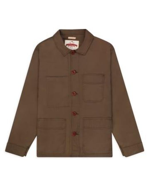 Burrows and Hare Brown Albion Jacket for men