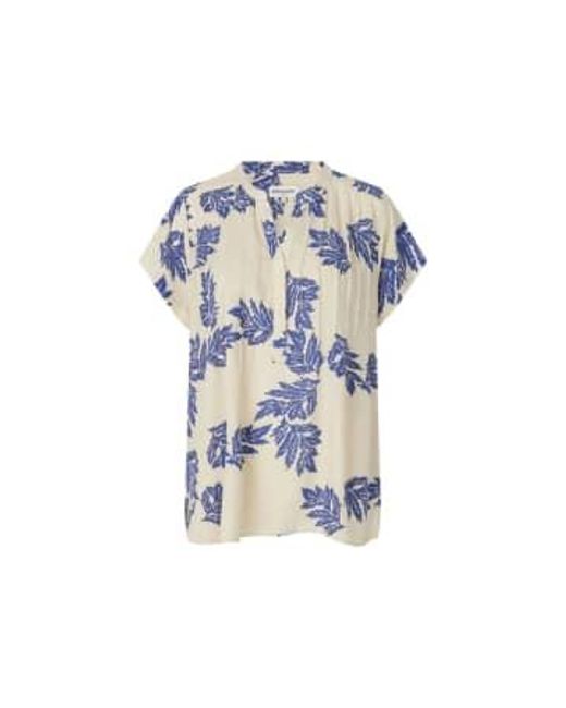 Heather Blouse di Lolly's Laundry in Blue