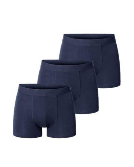 Bread & Boxers Blue 3-pack Boxer Brief for men