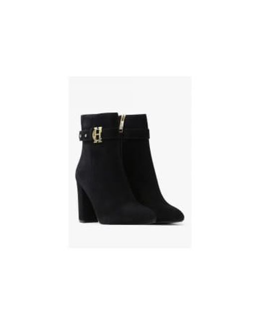 Womens Mayfair Suede Ankle Boots In 1 di Holland Cooper in Black