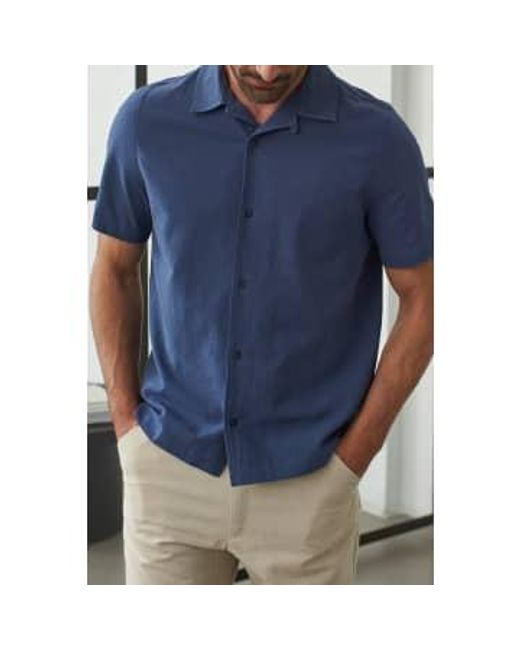 Camisa kuno azul ecológico About Companions de hombre de color Blue