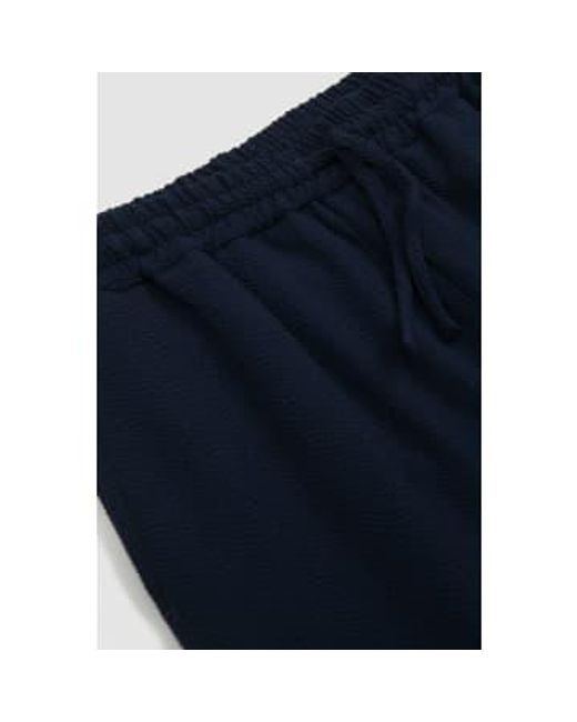 De Bonne Facture Blue Drawstring Trousers for men