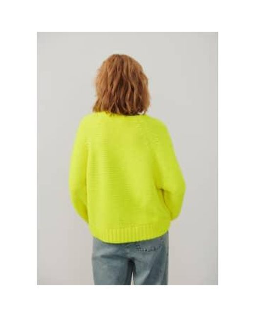 American Vintage Yellow Nolcity Jumper Xs/s