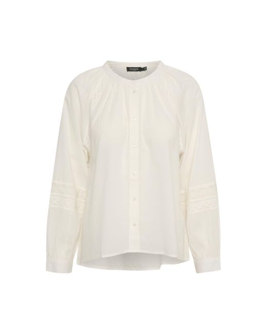 Soaked In Luxury White Antonella Blouse | Lyst