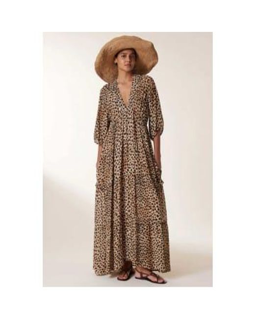 Leon And Harper Rizi Dress In di Leon & Harper in Brown