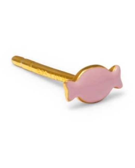 Lulu Pink Bonbon Earring 1 Pcs / One Size
