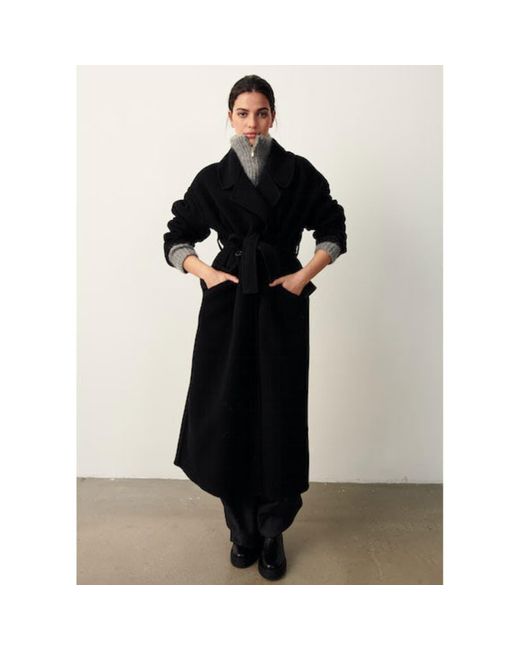 Ba&sh Black George Coat