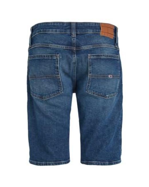 Tommy Hilfiger Blue Jeans Ronnie Denim Shorts Dark 30 for men