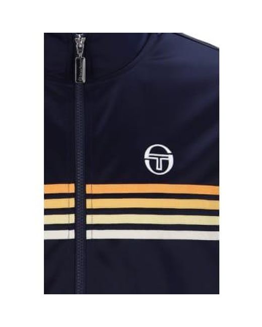 Sergio Tacchini Neue varena trainingsjacke – maritimblau/weiß in Blue für Herren