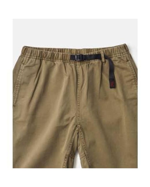 Gramicci Green G-shorts Pigment Dye for men