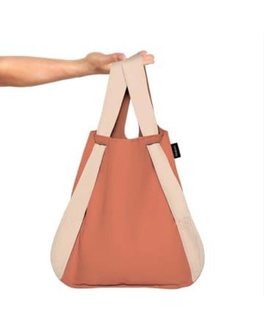 Bag And Backpack Terracotta di NOTABAG in Orange