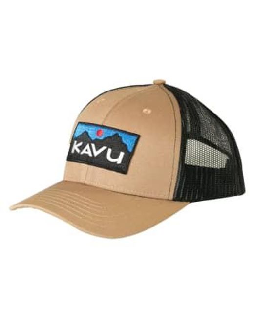Kavu Oben standard cap in Blue für Herren