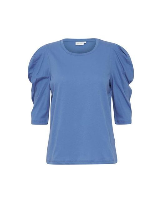 Pulz Jeans Pzclarissa Dutch Blue T-shirt | Lyst