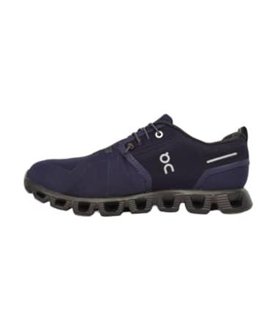 On Shoes Blue Scarpe Cloud 5 Waterproof Uomo Midnight/magnet 44.5 for men