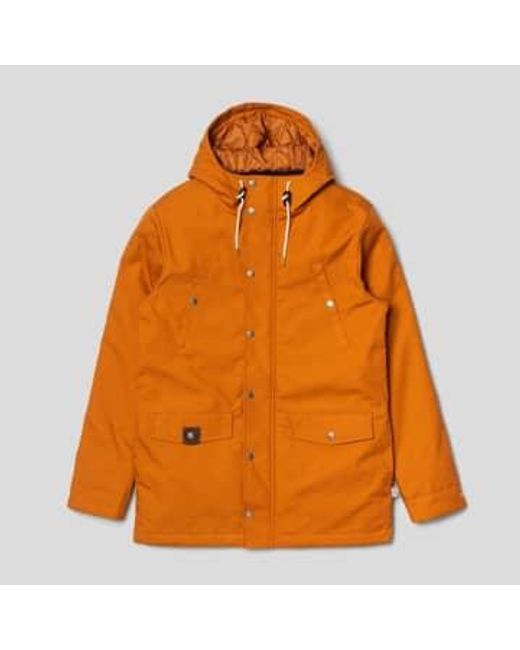 Révolution 7246 x parka jacket evergreen Rvlt pour homme en coloris Orange