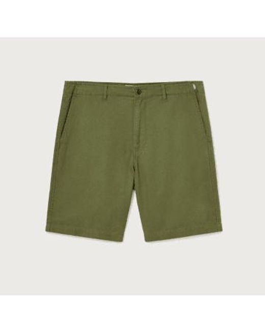Shorts chanvre vert forêt Thinking Mu pour homme en coloris Green