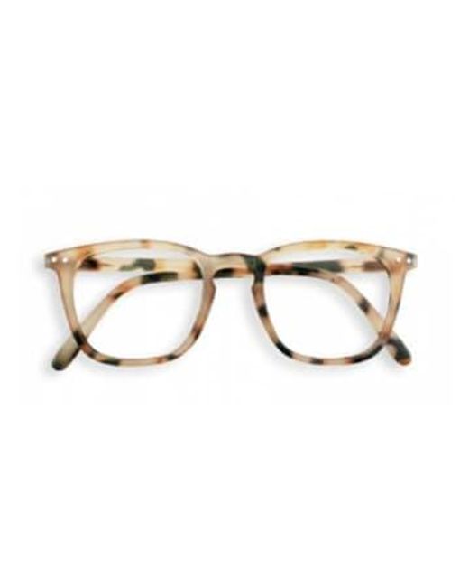 Izipizi Brown Light Tortoise Style E Reading Glasses for men