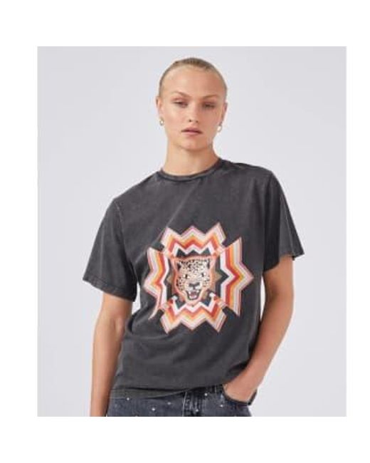 Hayley Menzies Black Hayley Zies Psychedelic T-shirt