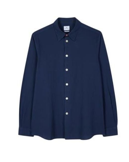 PS by Paul Smith Blue Ps L/s Regular Shirt M for men