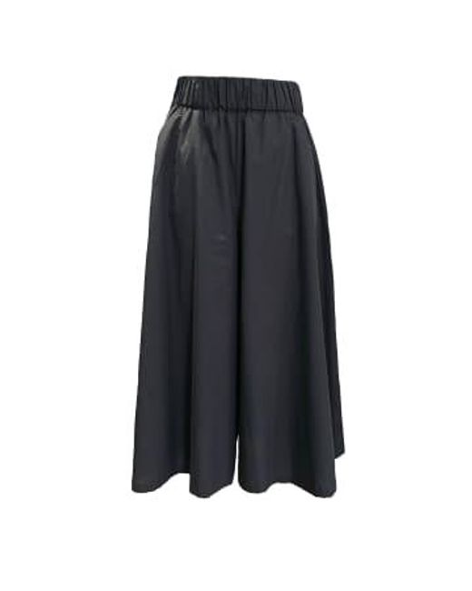 Ottod'Ame Black Ottod'ame Culotte Trousers Dp9564