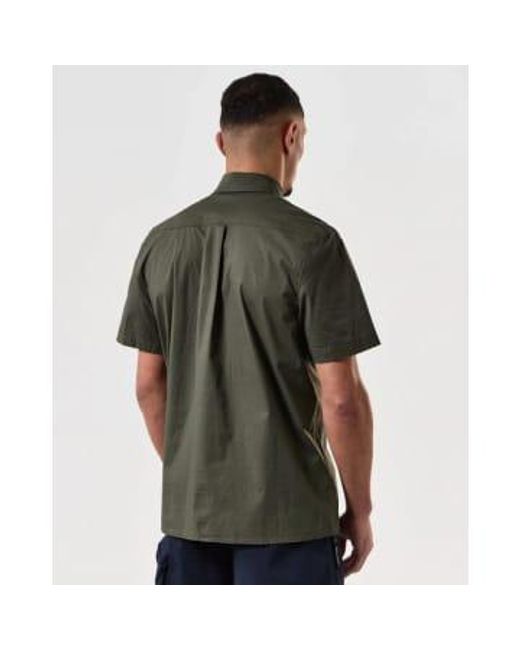 Weekend Offender Green Borak Pocket Shirt for men