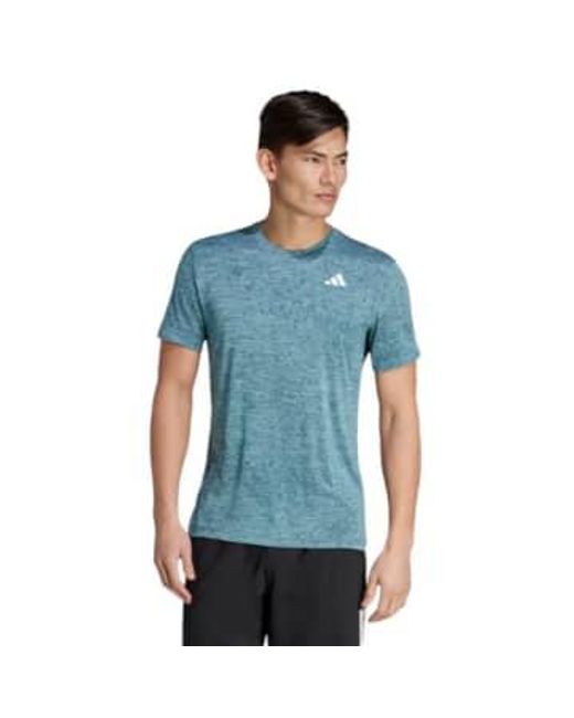 T Shirt Freelift Uomo Arctic Nightlight Aqua di Adidas in Blue da Uomo