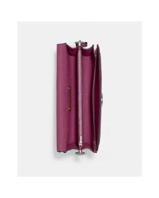 COACH Purple Tabby 26 Shoulder Bag Col: Deep , Size: Os Os