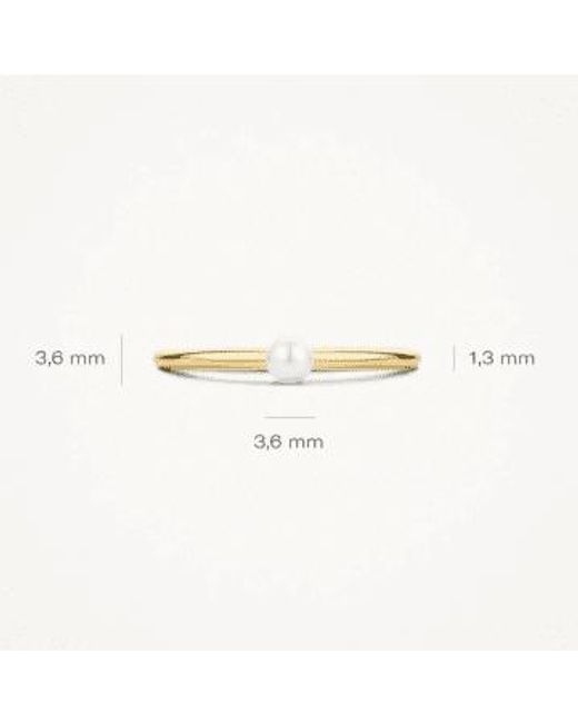 Blush Lingerie Metallic 14k Gold & Pearl Ring