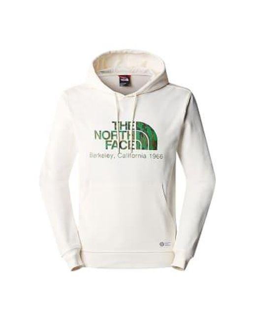 The North Face Gray Berkeley California Hoddie Dune Shirt S for men
