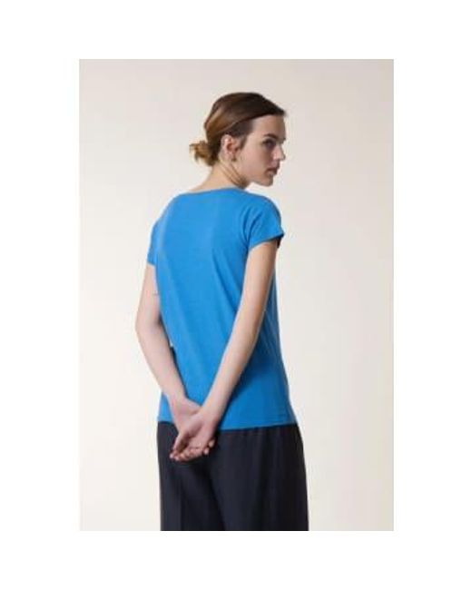 Camiseta 'Tonton Chain' Leon & Harper de color Blue
