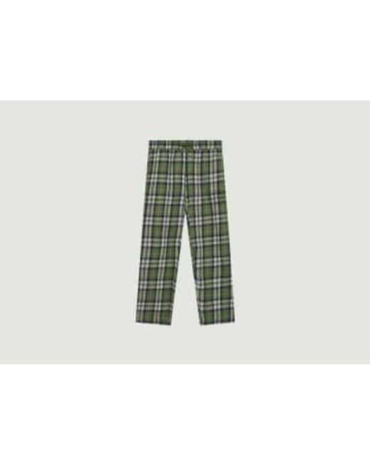 Komodo Green Jim Jam Organic Cotton Pyjama Bottoms L