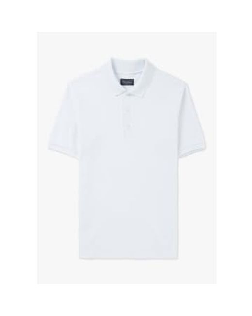 Oliver Sweeney White S Tralee Pique Polo Shirt for men