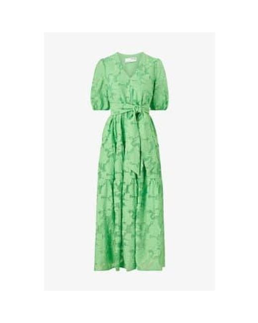 SELECTED Green Sadie Dress Maxi 34