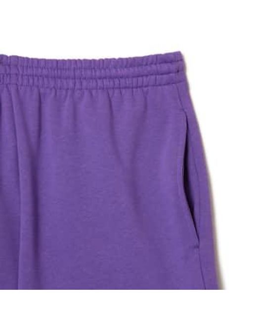 Lacoste Purple Jog Short Gh9627 for men