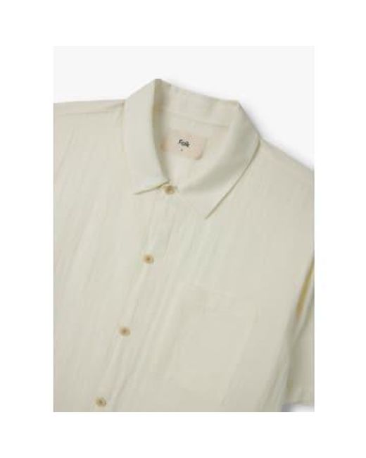 Folk White S Gabe Shirt for men