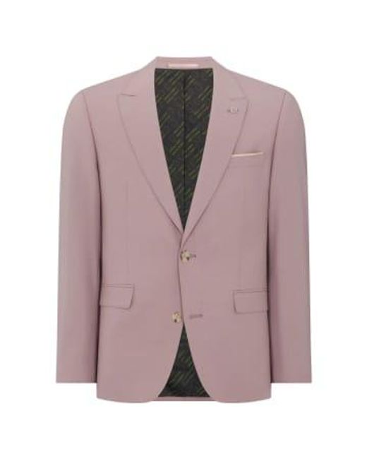 Remus Uomo Purple Massa Suit Jacket 38 for men