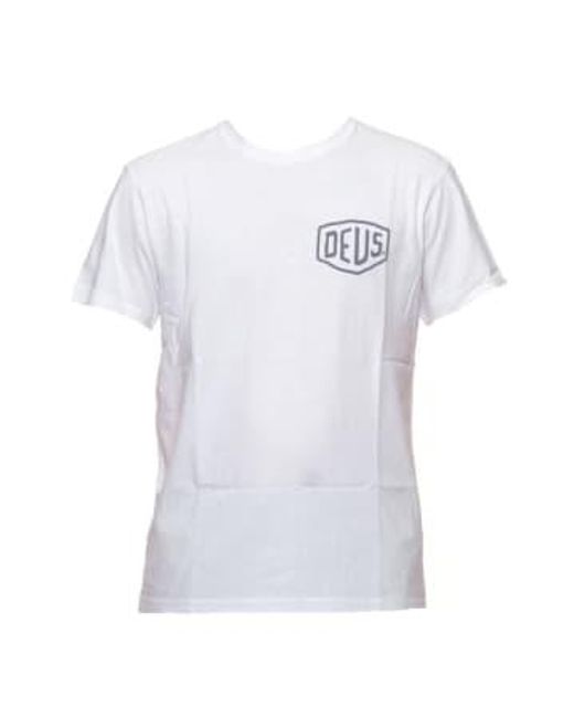 T-shirt l' dmw91808g berlin blanc Deus Ex Machina pour homme en coloris White