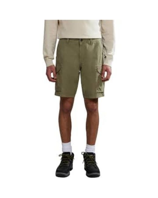 Napapijri Noto cargo shorts 2.0 in Green für Herren