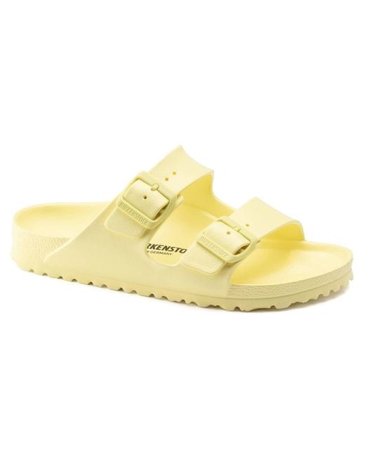 Birkenstock Yellow Popcorn Eva Arizona Essentials Sandals 1022466 Narrow Fit