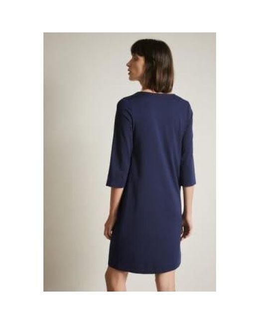 Organic Cotton Jersey Dress di Lanius in Blue