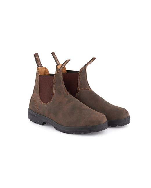Blundstone #585 Rustic Brown Boots for Men | Lyst