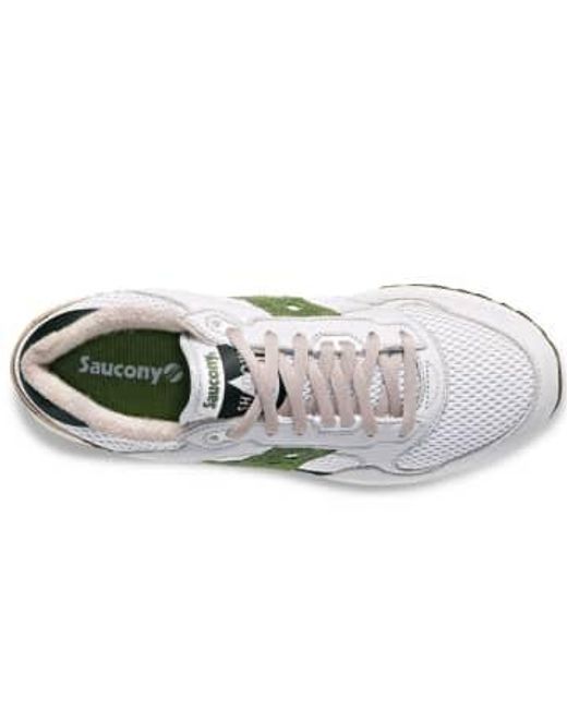 Saucony Gray Shadow 5000 'unplugged Pack' Trainers / Green Uk 8