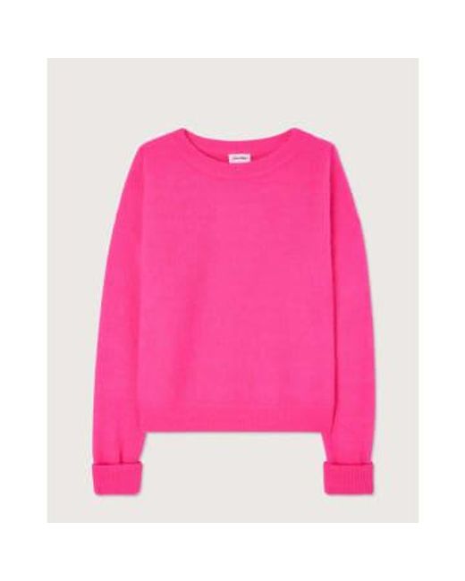 American Vintage Vitow pink pullover