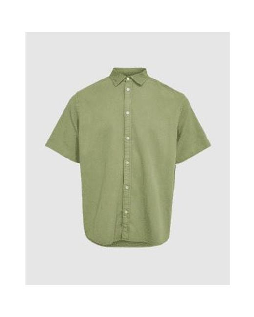 Eric 9923 Shirt Epsom di Minimum in Green da Uomo