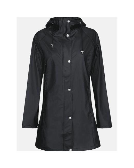Ilse Jacobsen Black Rain87 Raincoat 001