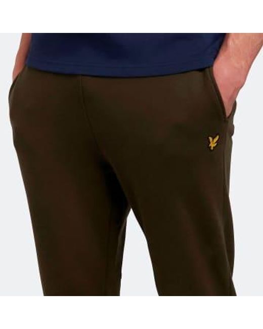 Lyle & Scott Brown jogger Skinny Olive Pants S for men