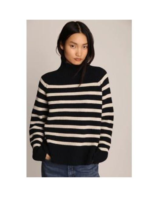 Munthe Blue Arissa Stripe Sweater