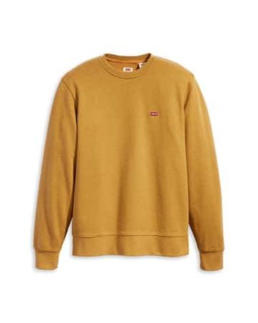 Levi's Yellow Sweatshirt 359090047 S for men