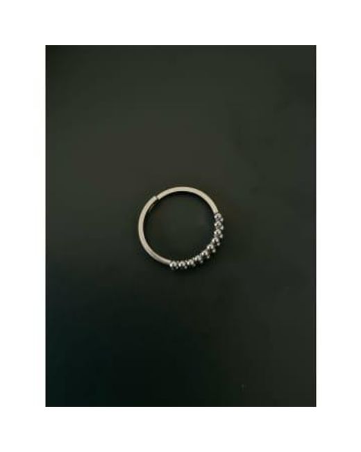 Golden Ivy Metallic Zoë Stainless Steel Ring