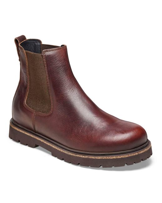 Birkenstock Brown Highwood Slip On Boots- Chocolate for men